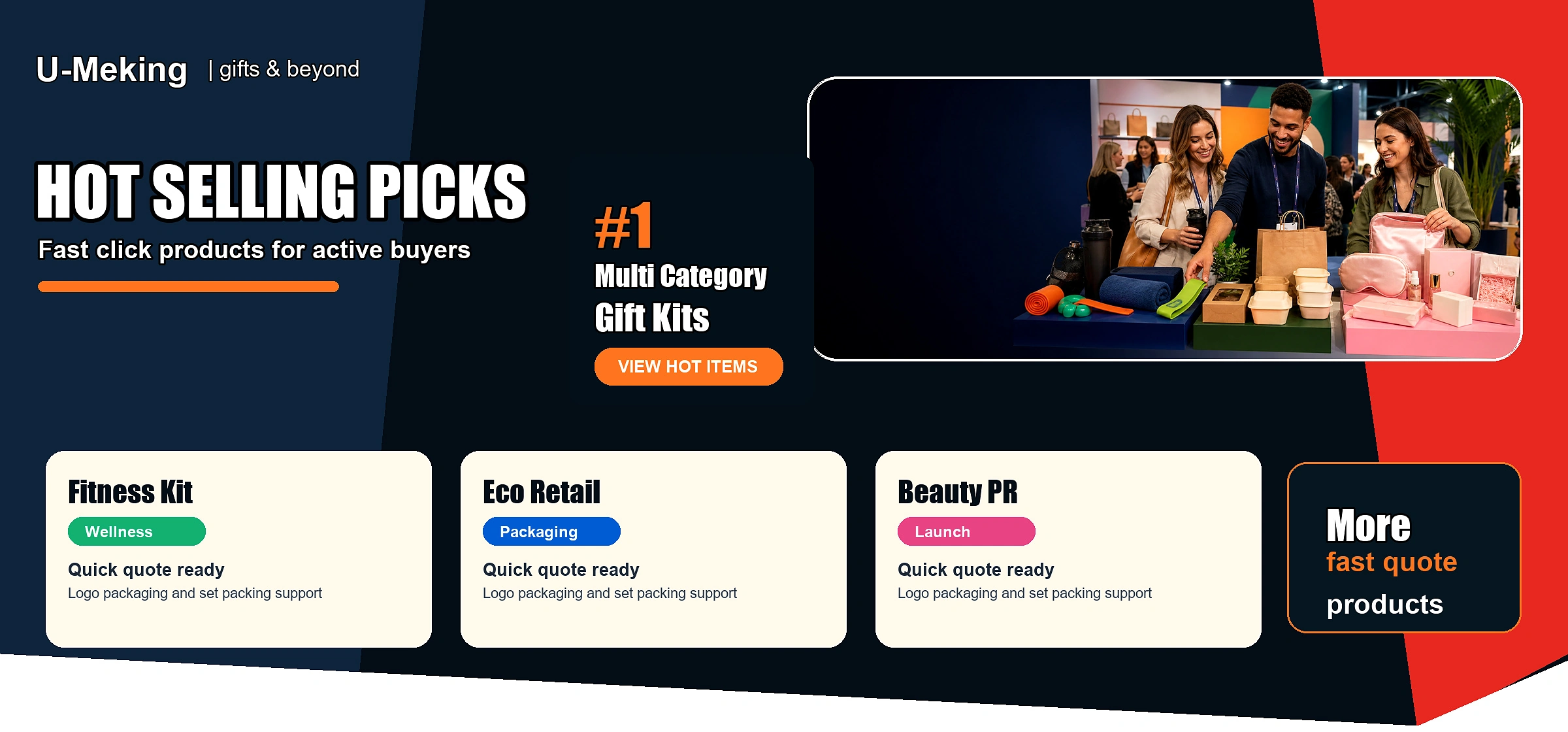 Hot selling gift kit picks